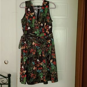 Flowered party dress